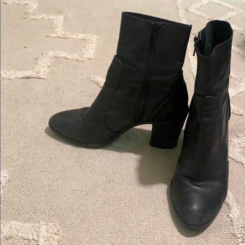 Black booties